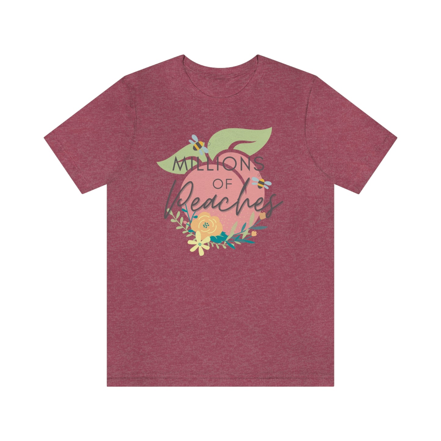 Spring Peach Logo - Unisex Jersey Tee