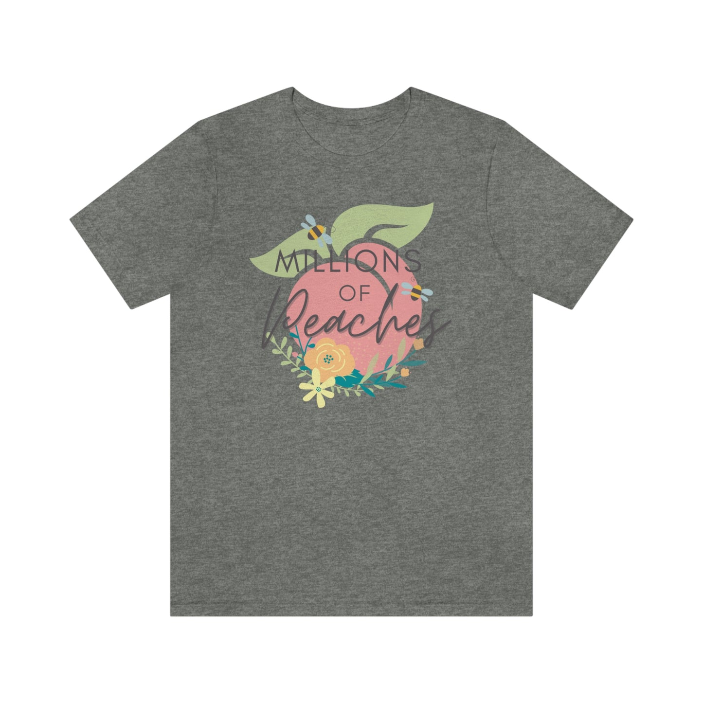 Spring Peach Logo - Unisex Jersey Tee