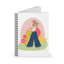 Load image into Gallery viewer, Garden Stroll Spiral Notebook - Ruled Line
