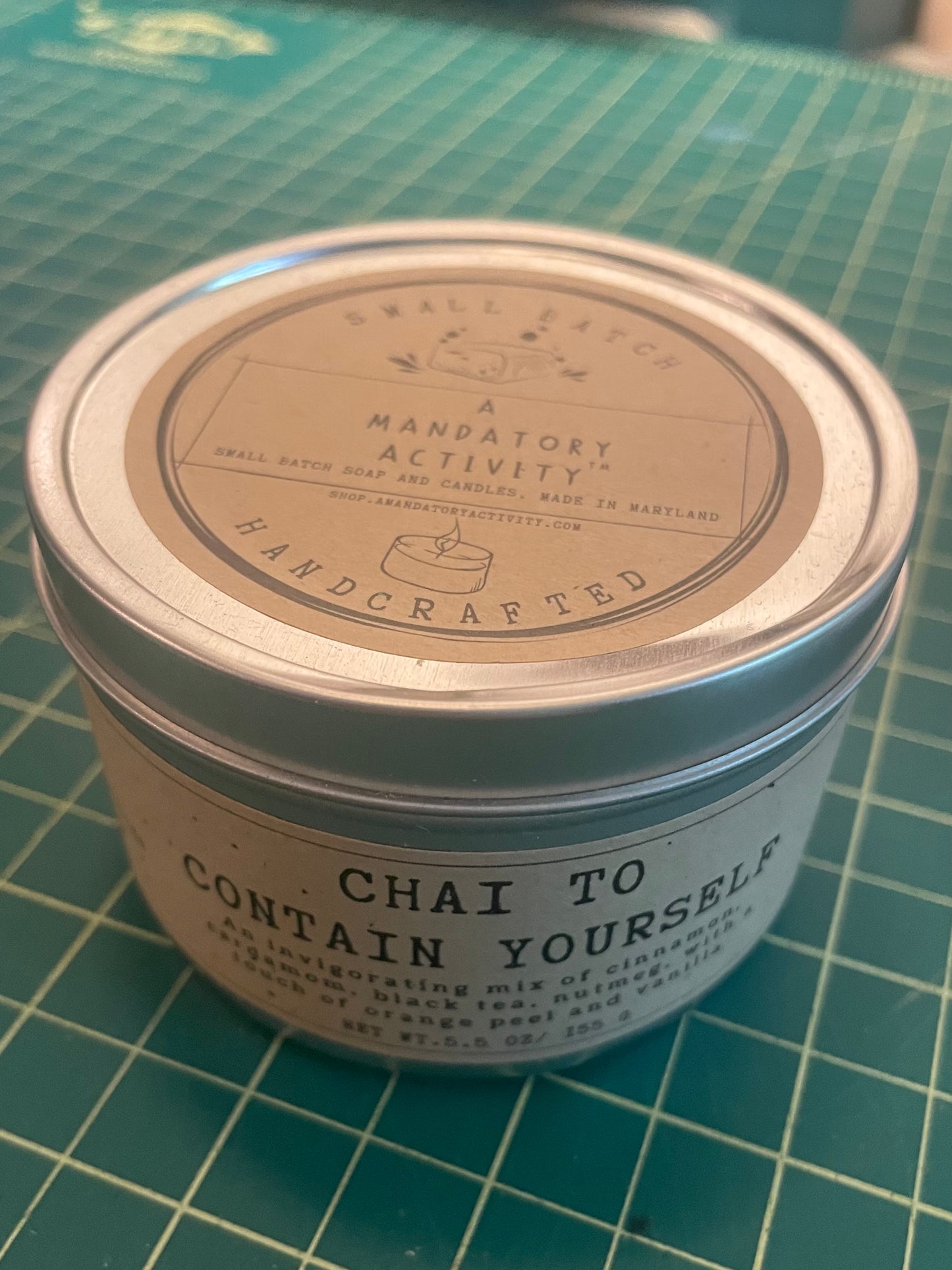 Chai to Contain Yourself - Soy Candle