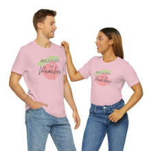 Load image into Gallery viewer, Millions of Peaches Logo - Unisex Jersey Tee
